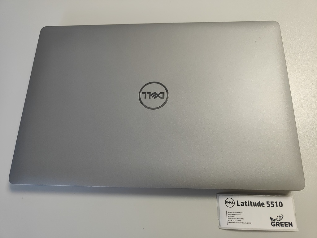 Dell Latitude 5510 - Intel i5-10210U - 8Go DDR4 - SSD NVMe 256Go - 15,6" FHD