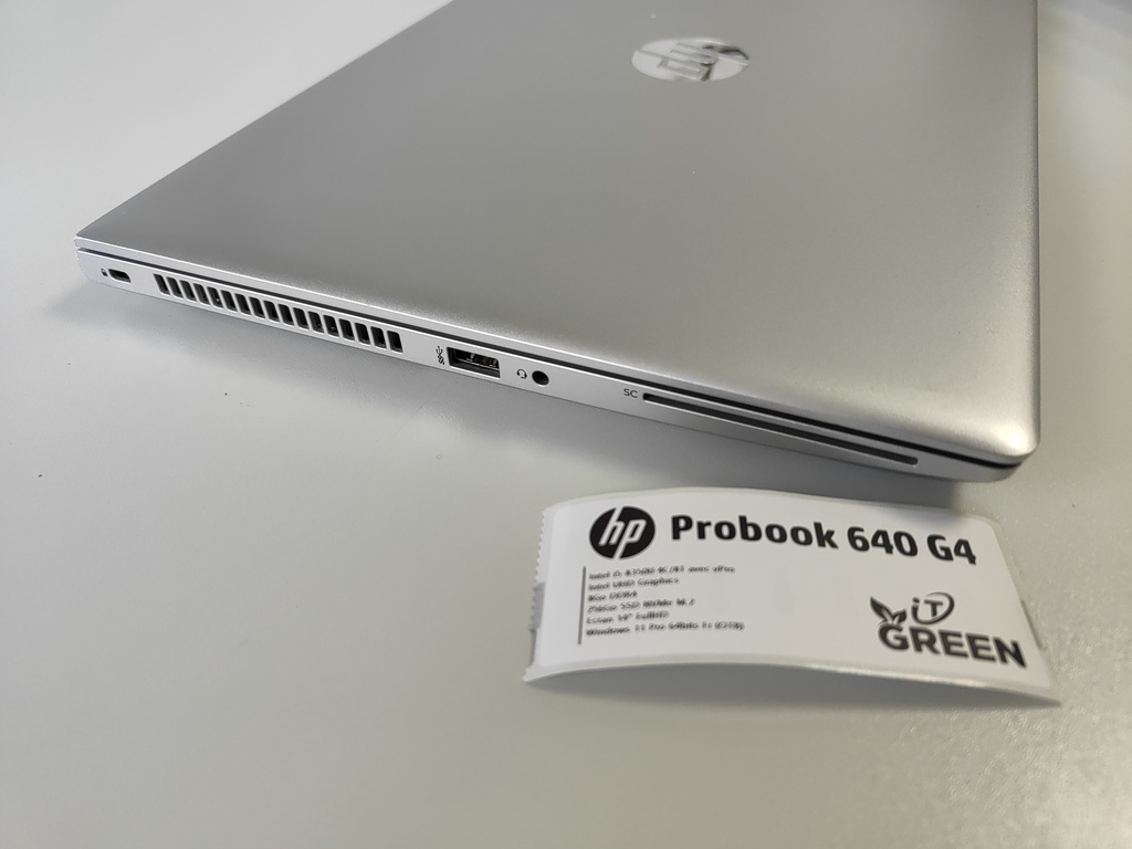 HP ProBook 640 G4 - Intel i5-8350U - 8Go DDR4 - SSD NVMe 256Go - 14" HD