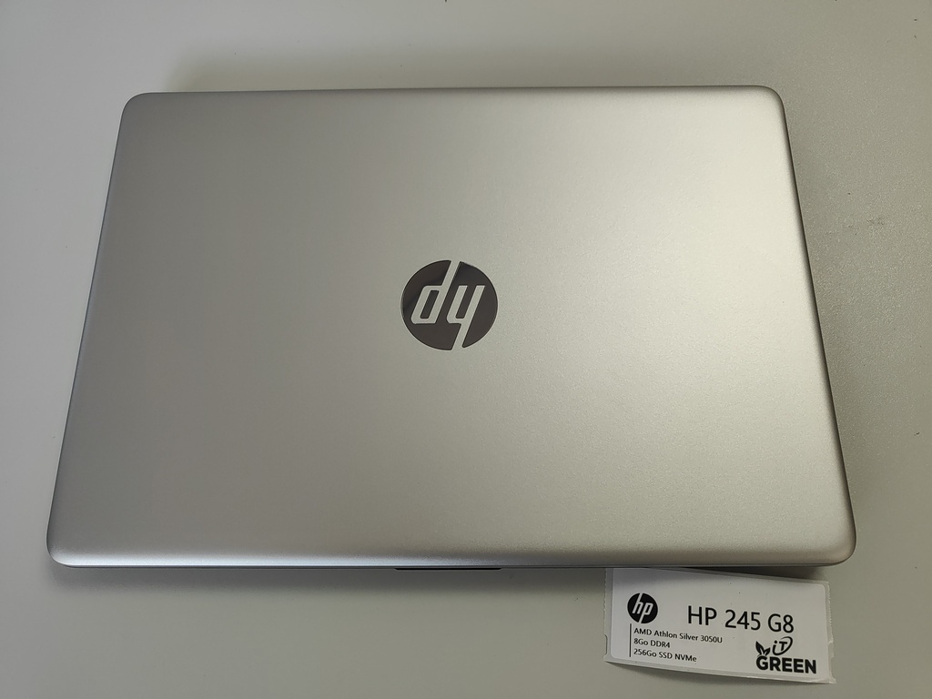 HP 245 G8 - AMD Athlon Silver 3050U - 8Go DDR4 - SSD NVMe 256GB - 14"FHD