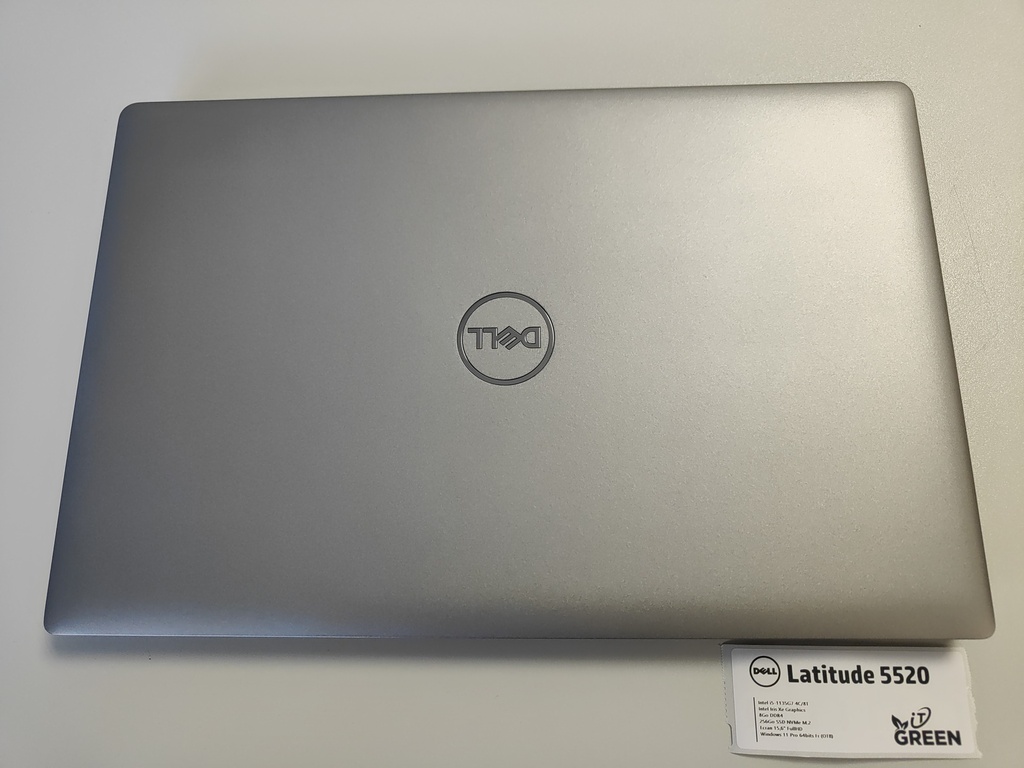 Dell Latitude 5520 - Intel i5-1135G7 - 8 Go DDR4 - SSD NVMe 256 Go - 15,6" FullHD