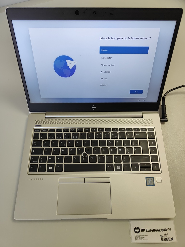 HP EliteBook 840 G6 | I5-8365U | 16Go | SSD 256Go | 14" FHD